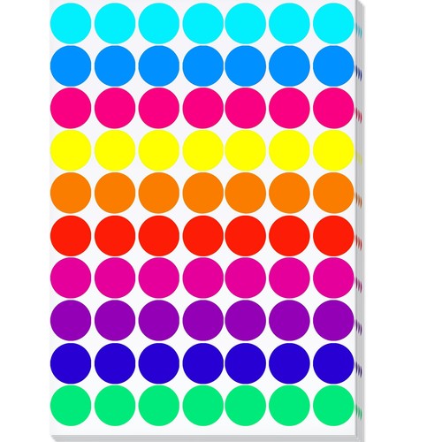 Dot sticker 2100 pcs - dot,