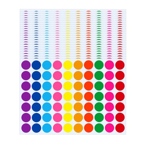 4200 pcs colored dot - 4200,